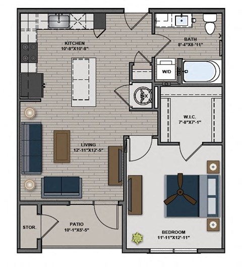 Ford ETS Floor Plan at The Edison at Tiffany Springs, Kansas City, MO